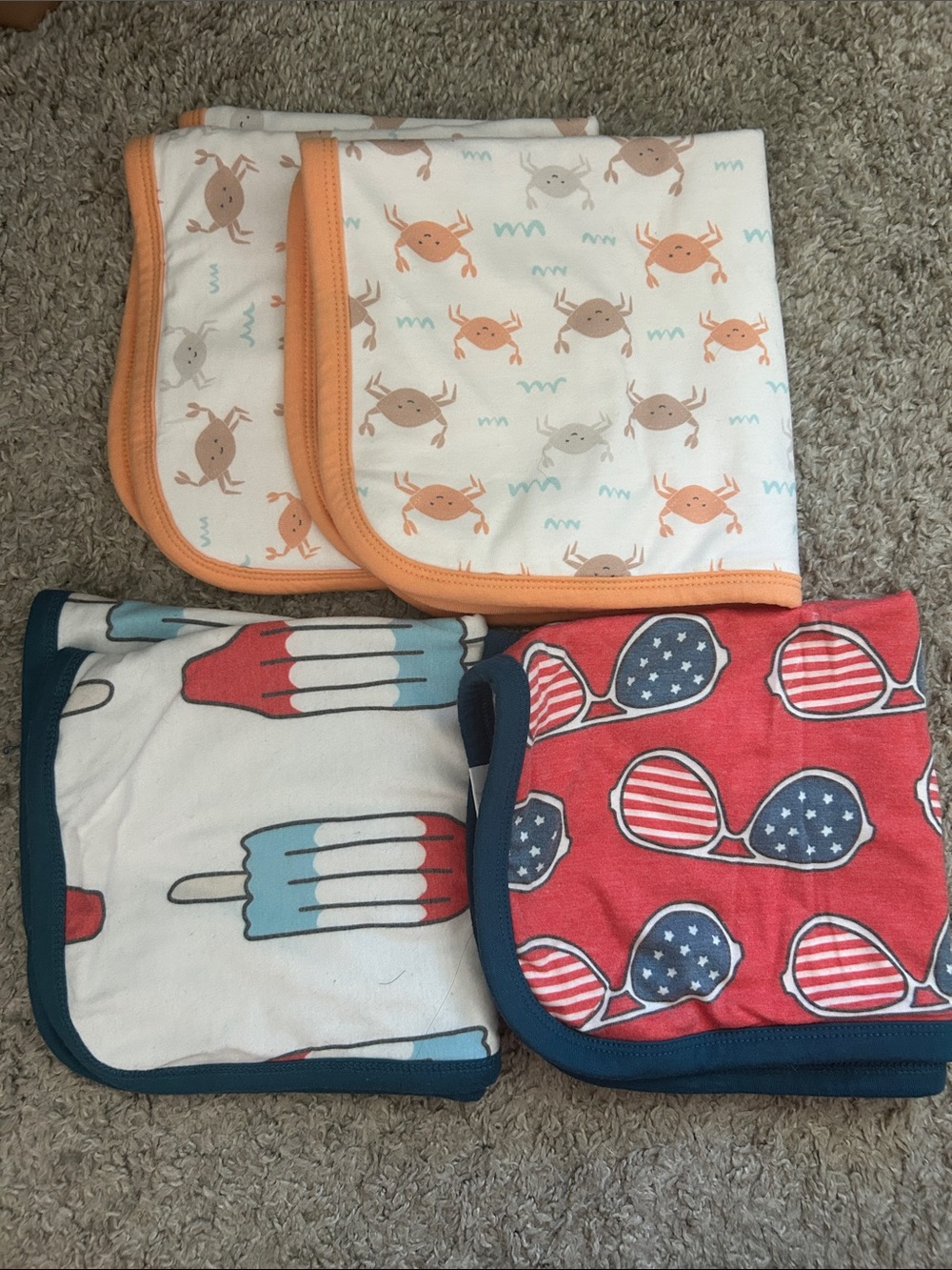 4 copper pearl three-layer security blanket bundle
